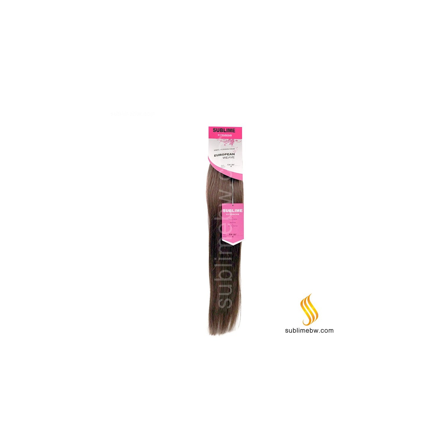 Sublime Extensions European Weave 20" Nº 4