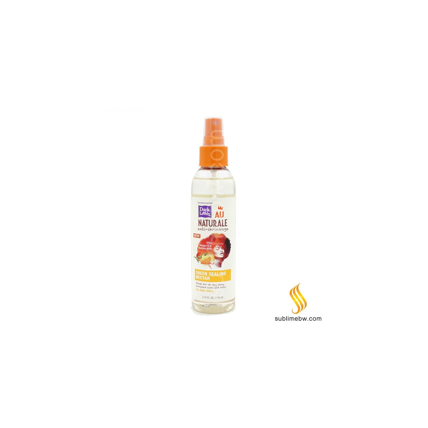 Dark & Lovely Au Naturale Sheen Nectar Spray 170 Ml 
