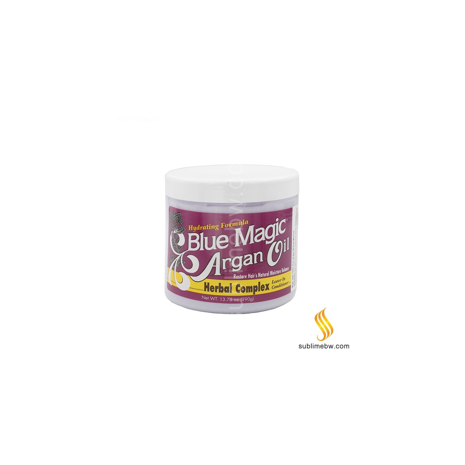 Blue Magic Conditionneur Argan Oil/herbal Complex 390g S/a