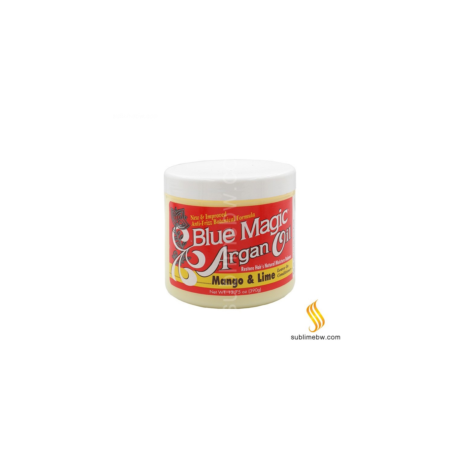Blue Magic Conditioner Argan Oil/mango & Lime 390g S/a