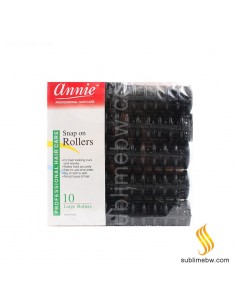 Annie Rollers Black (10und/large) 1013