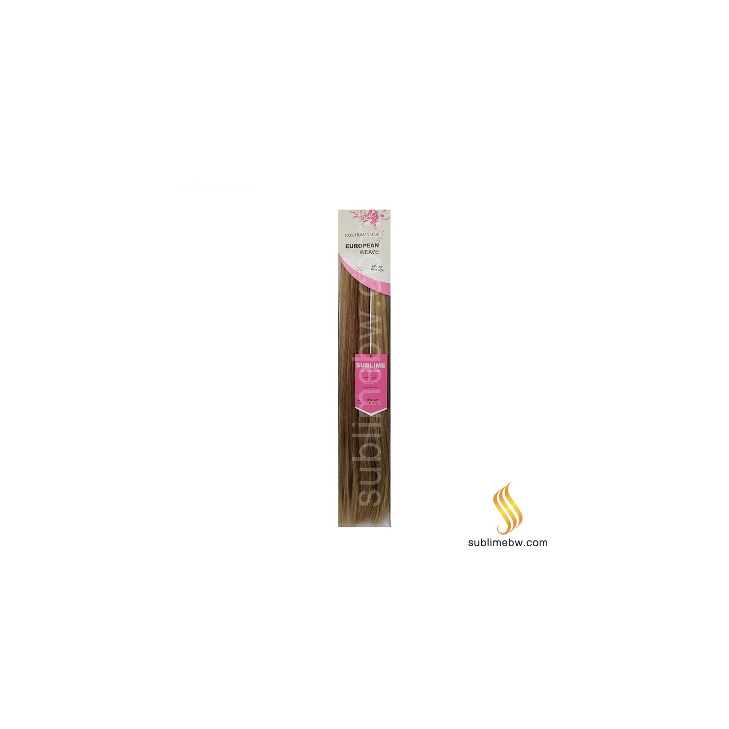 Sublime Extensions European Weave 18" Nº P4/12/24