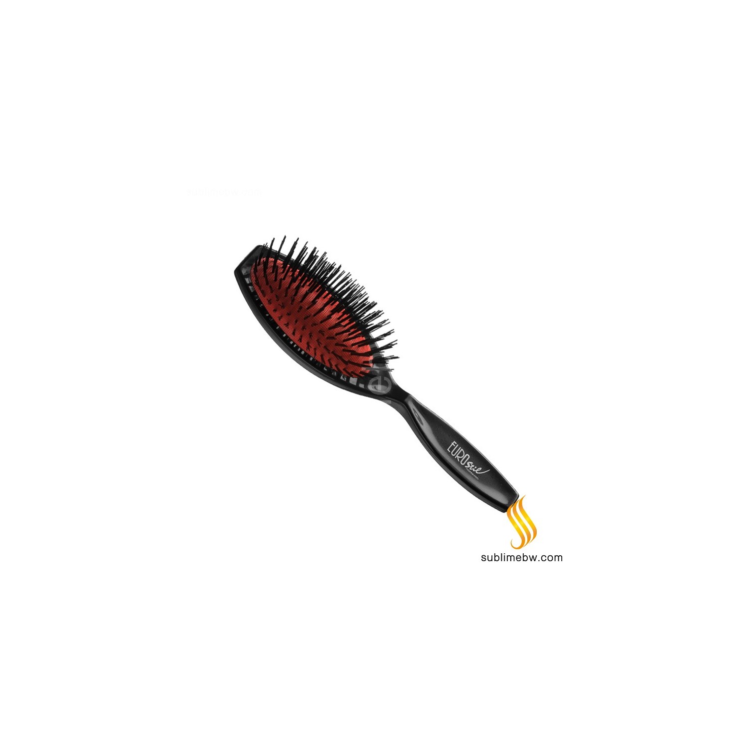 Eurostil Brush Rubber Bellow Nylon Medium Black (00144/50)