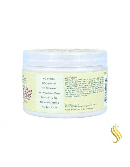 Shea Moisture Jamaican Black Castor Oil Leave-In Condicionador 312G/11Oz