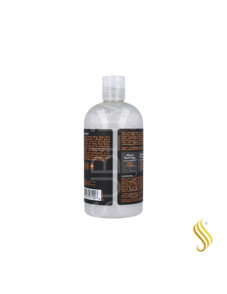 Shea Moisture African Black Soap Bamboo Charcoal Xampú 384 ml/13Oz