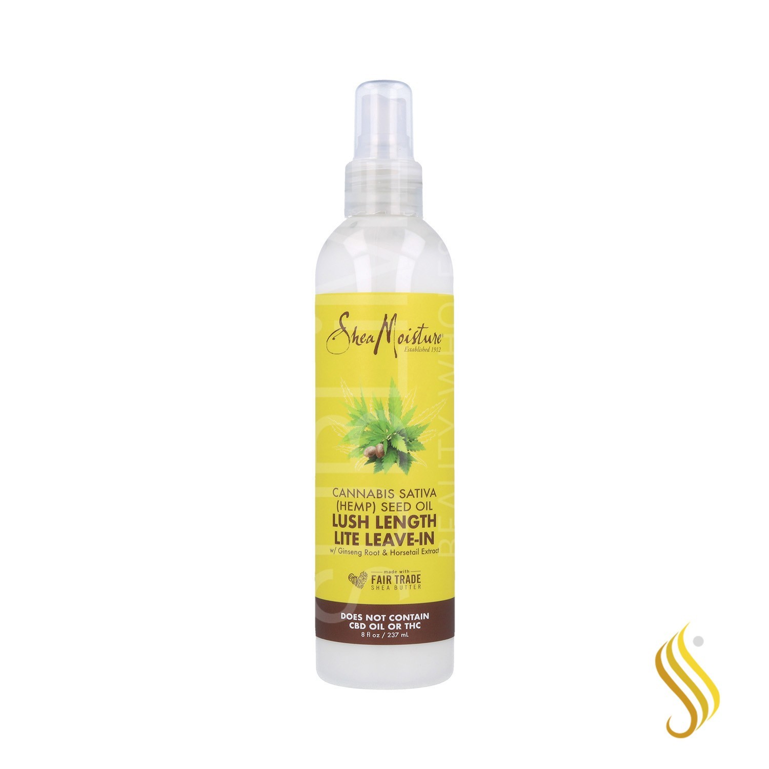 Shea Moisture Cannabis Sativa (Hemp) Seed Lite Leave-In 8Oz/237 ml