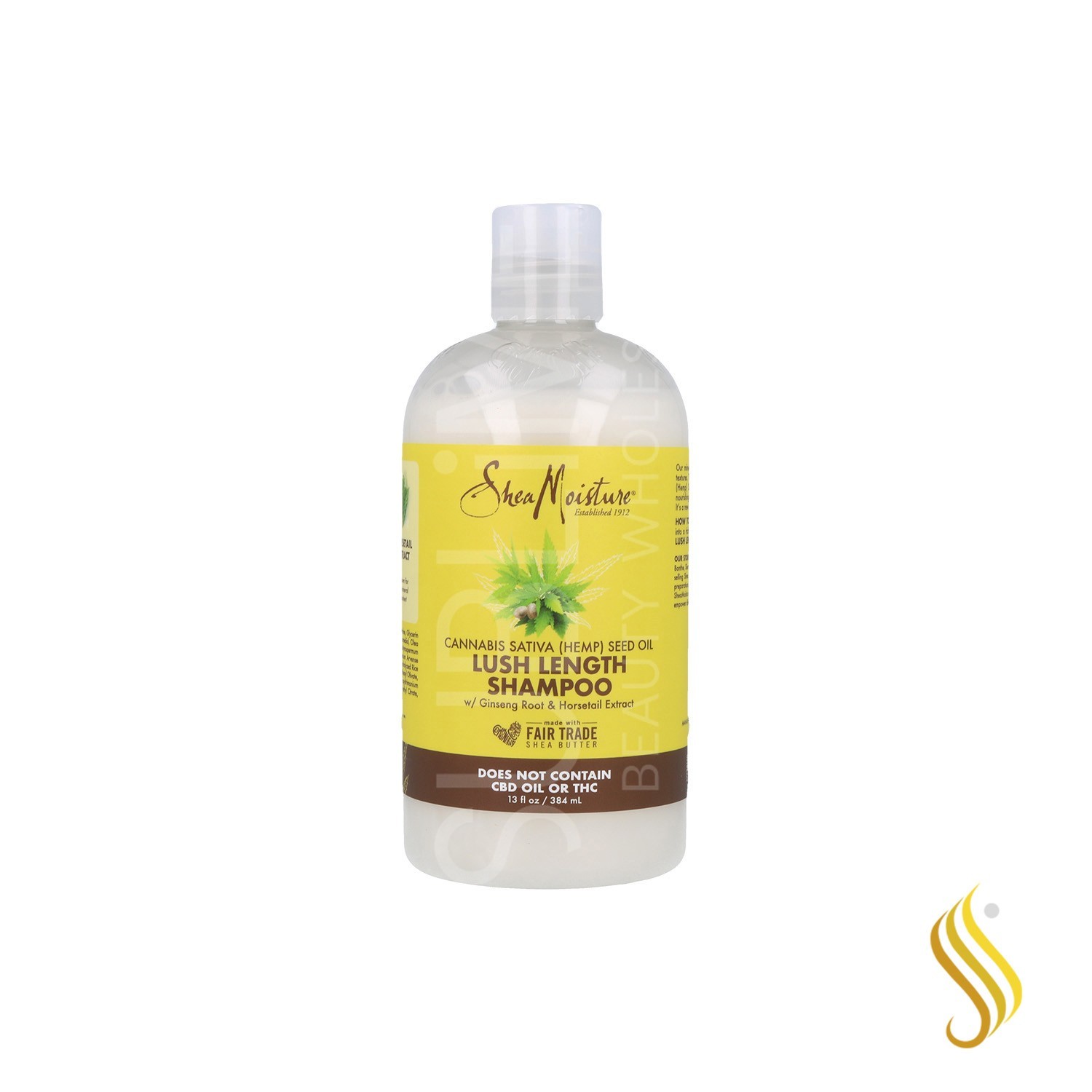 Shea Moisture Cannabis Sativa (Hemp) Seed Xampú 8Oz/384 ml