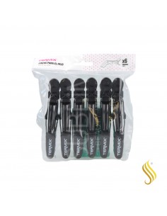 Termix Pack 6 Tweezers Blacks