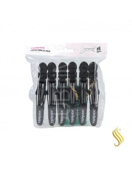 Termix Pack 6 Tweezers Blacks