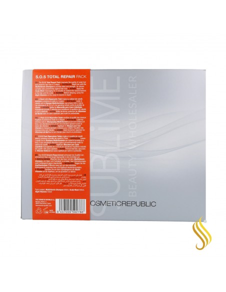 The Cosmetic Republic Pack S.O.S Total Repair (Shampooing/Masque/Vitamines)