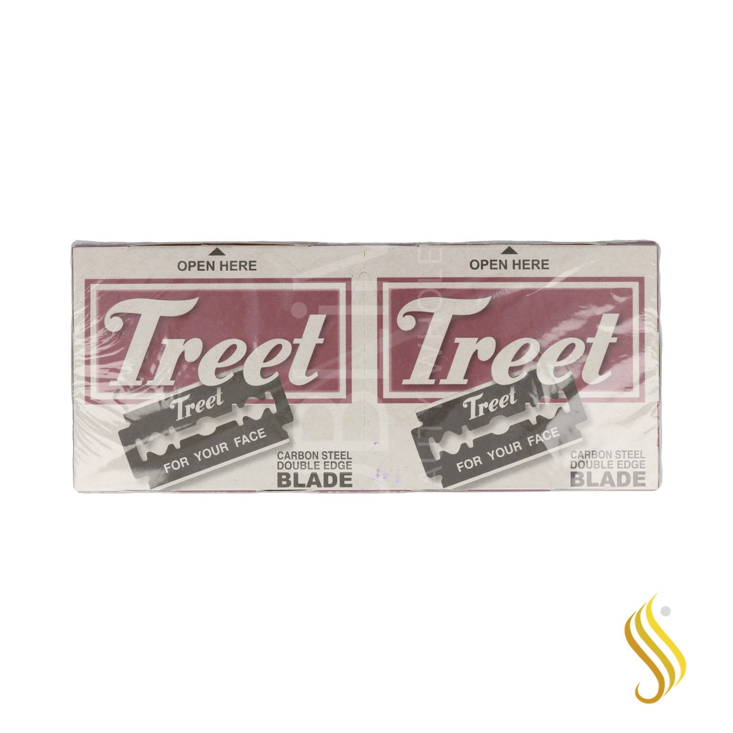 Treet Carvão Steel Lâminas 200Pcs (10X20)