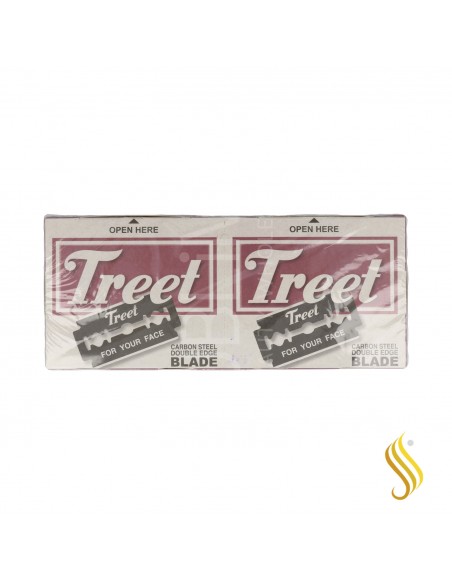 Treet Carvão Steel Lâminas 200Pcs (10X20)
