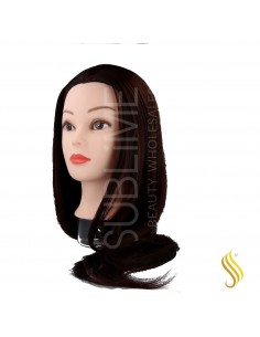 Unika Maniqui Cheveux Synthétique 45/50Cm (Marron)