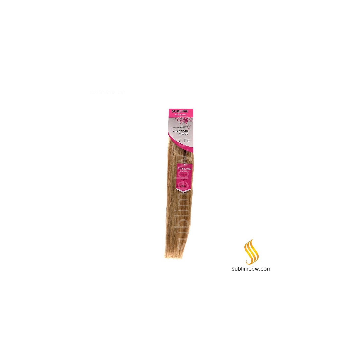 Sublime Extensions European Weave 20" Nº P27/613