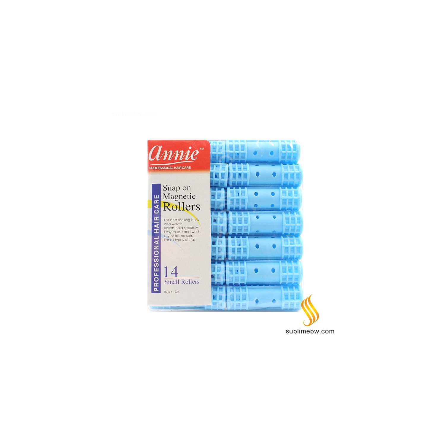 Annie Rollers Mag Blue (14/small) 1224