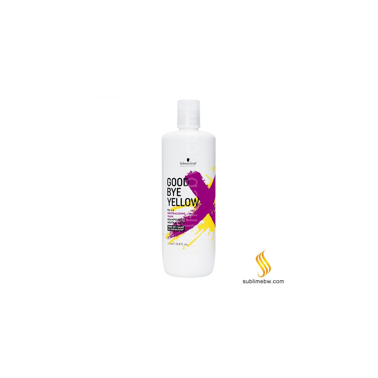 Schwarzkopf Good Bye Yellow Xampu 1000 Ml