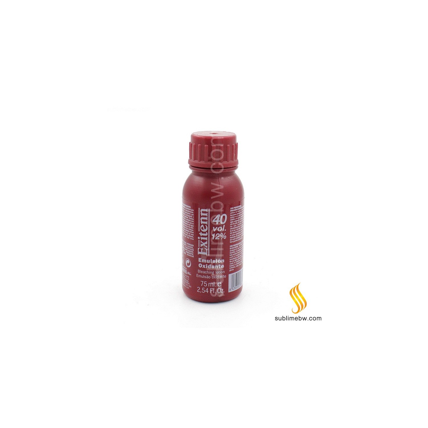 Exitenn Emulsion Oxydant12% 40vol 75 Ml