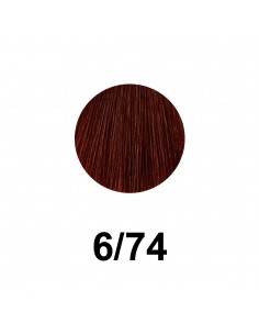 Wella Koleston Perfect Me+ Tinte 6/74 - Rubio Oscuro Marrón Cobrizo 60 ml