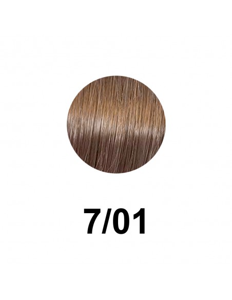 Wella Koleston Perfect Me+ Tinte 7/01 - Rubio Medio Natural Ceniza 60 ml
