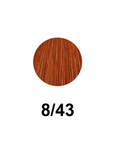 Wella Koleston Perfect Me+ Tinte 8/43 - Rubio Claro Cobrizo Dorado 60 ml
