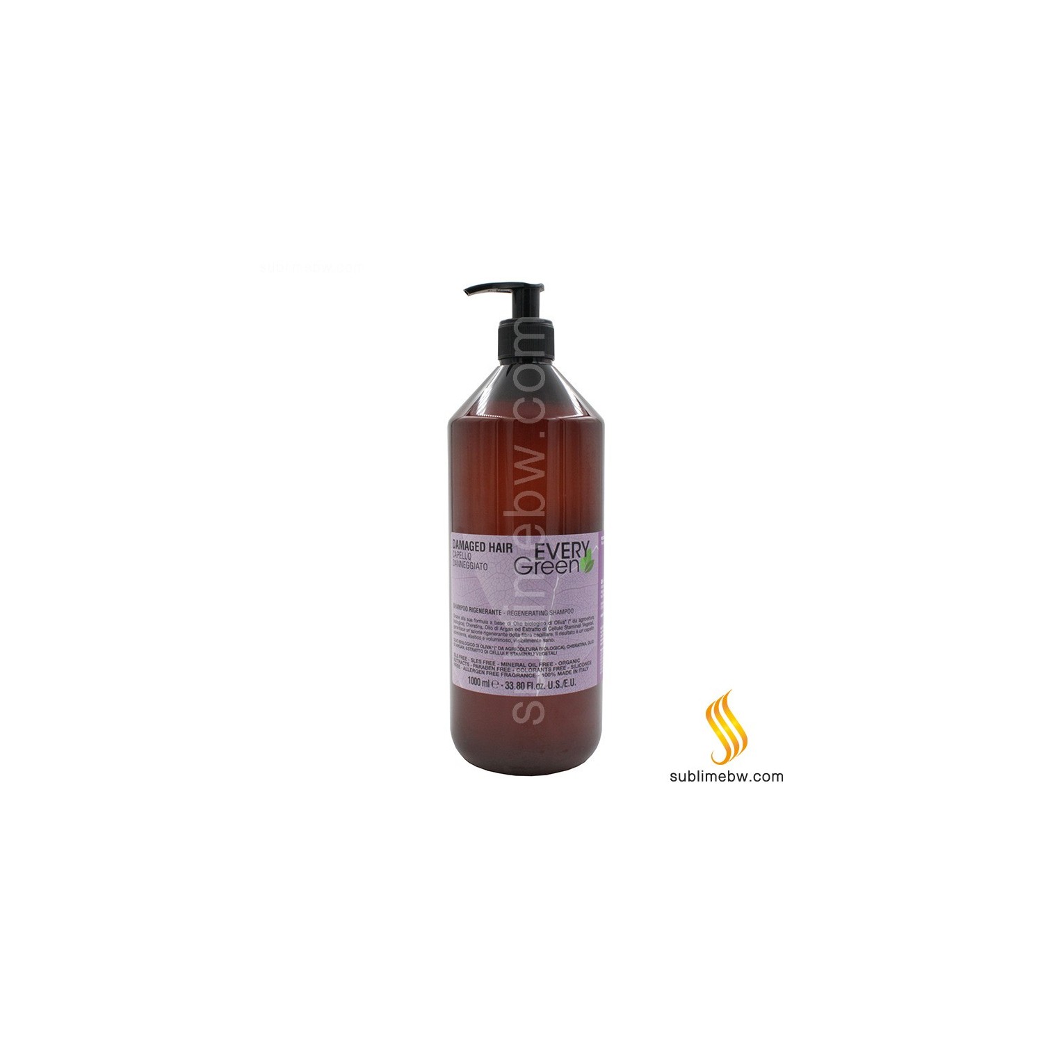 Dikson Every Green Damage Hair Champú 1000 ml