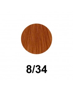 Wella Koleston Perfect Me+ Tinte 8/34 - Rubio Claro Dorado Cobrizo 60 ml