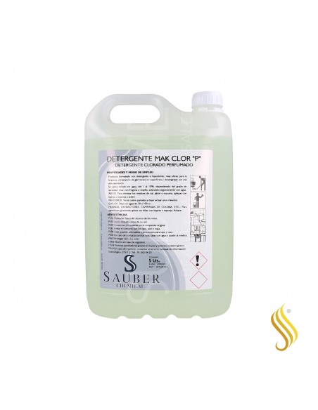Sauber Détergent Mak Chloré Parfumé 5L
