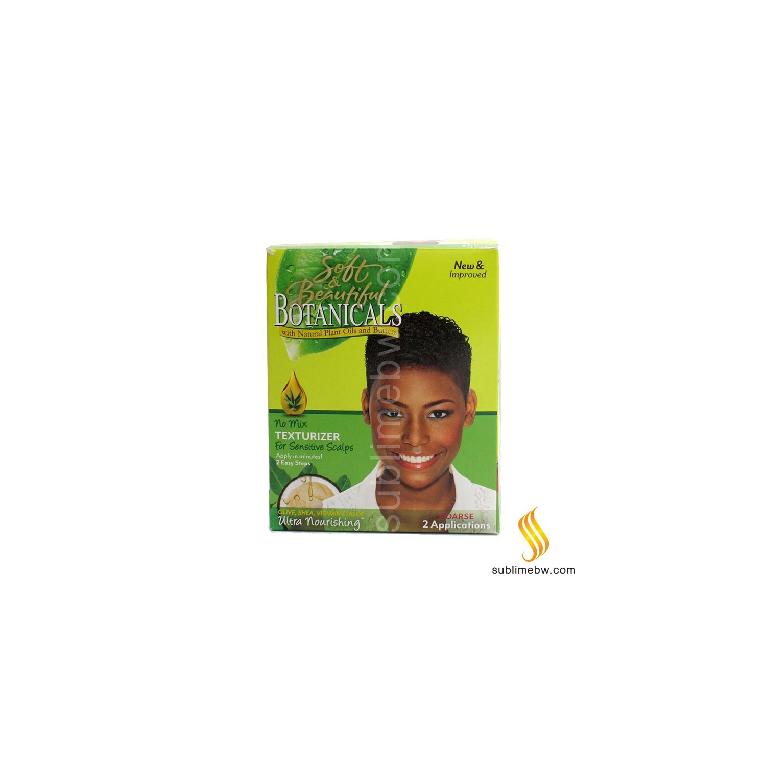 Soft & Beautiful Botanicals Texturizer Kit Coarse