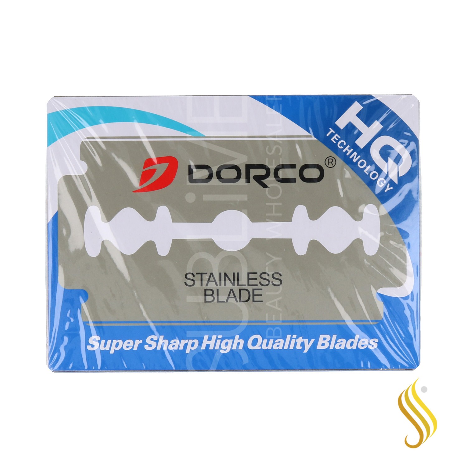 Dorco Stainless St300 Lâminas 100Pcs Azul (10X10)