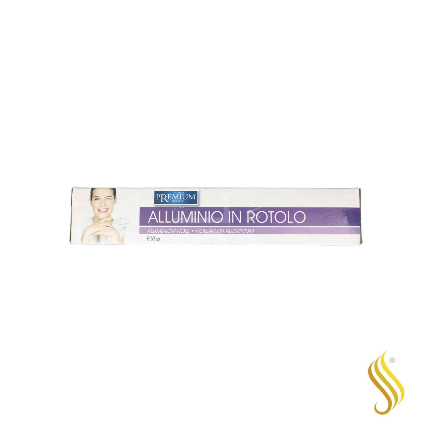 Premium Aluminum Foil Roll in Box 30 cm. 15 Micron