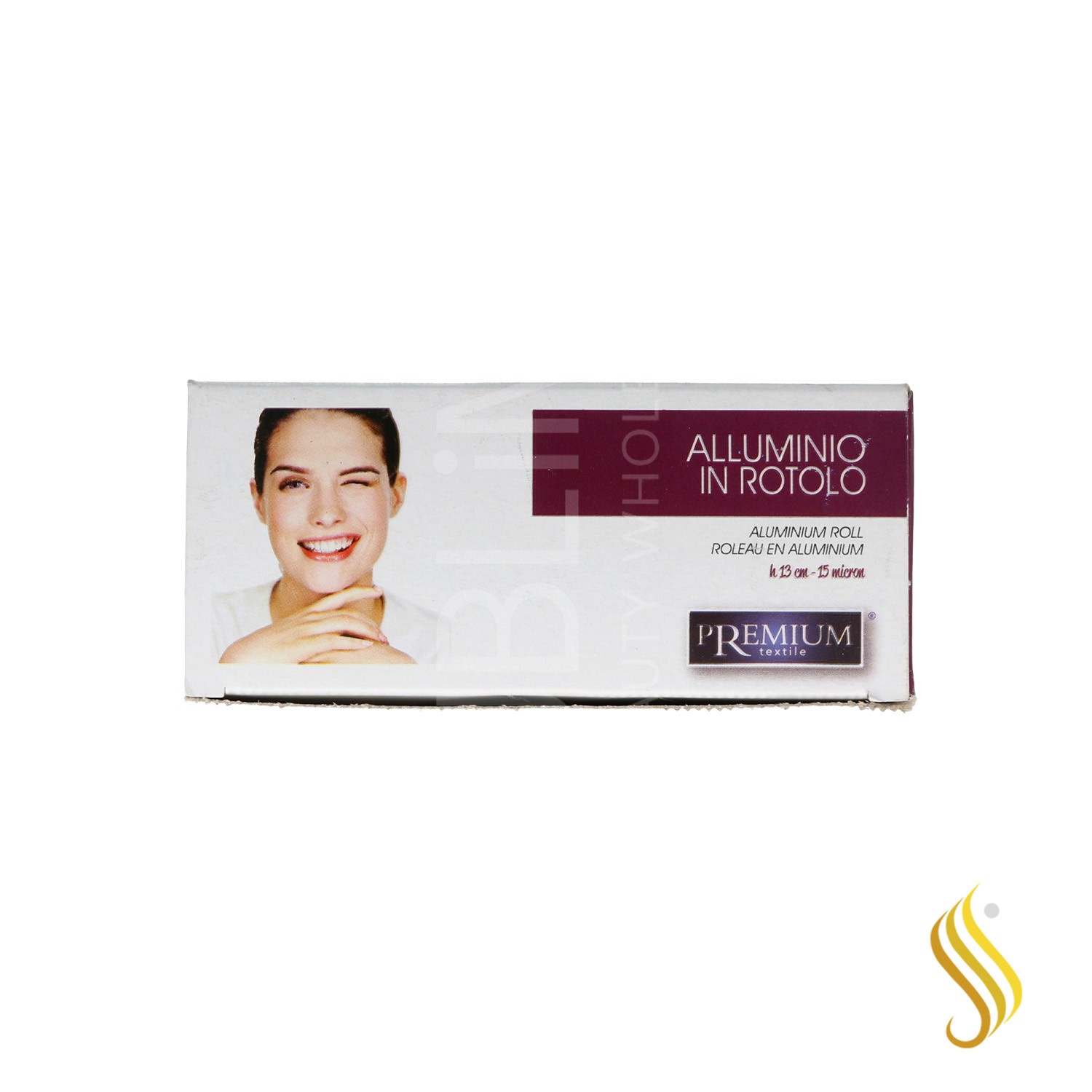 Premium Aluminum Foil Roll in Box 13 cm. 15 Micron