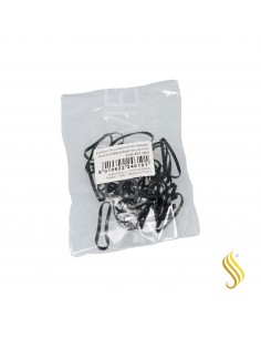 XAN PRO RUBBER BAND BIG BLACK/GDE NEGRO 1X40PCS