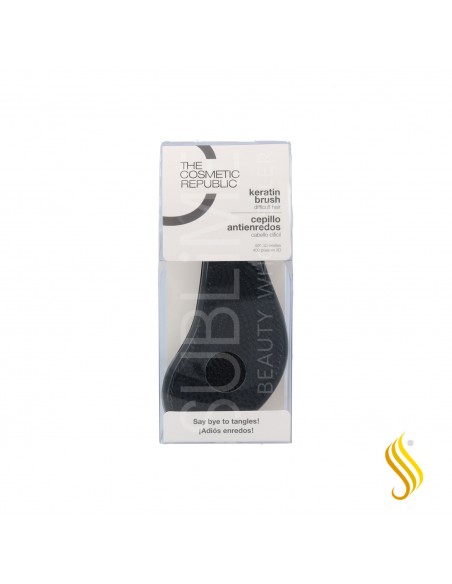 The Cosmetic Republic Brosse Keratin Anti Noeuds Noir
