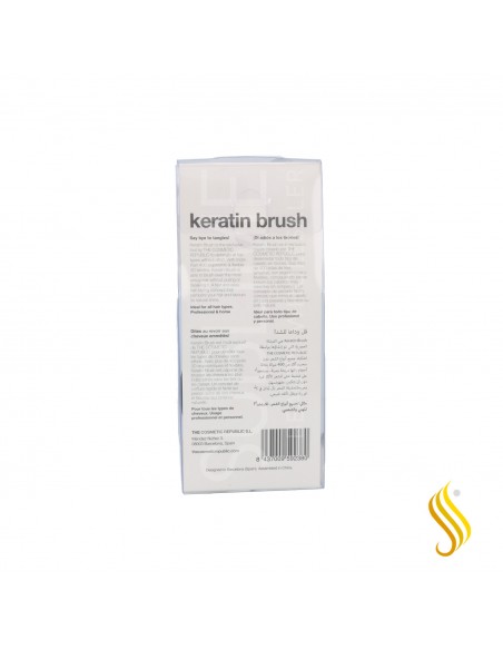 The Cosmetic Republic Brosse Keratin Anti Noeuds Noir