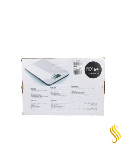 Eurostil Black Digital Balance Rectangular 5KG/1G (04804/50)