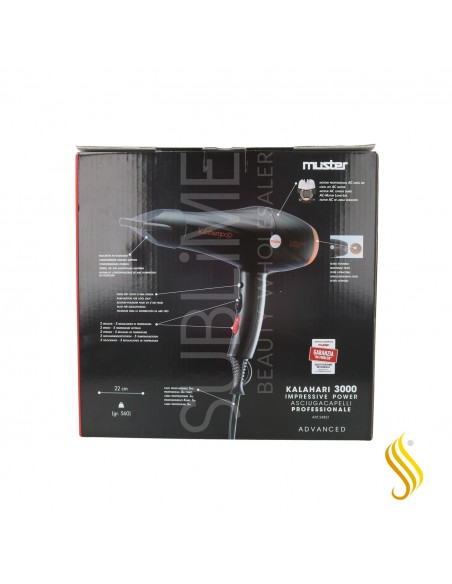 Muster Secador 3000 Kalahari Orange (2485120)