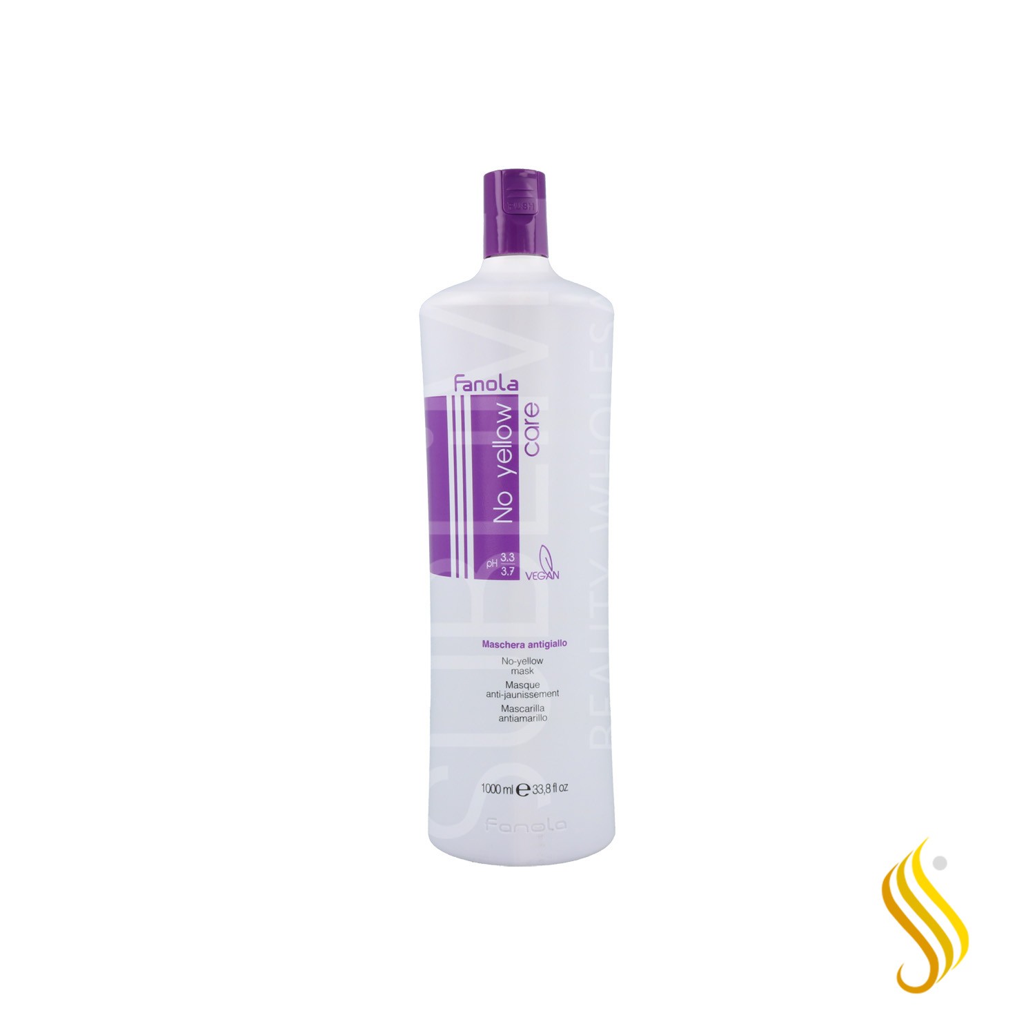 Fanola Care No Yellow Máscara 1000ML