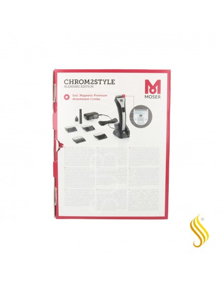 Machine d'édition de mélange Moser Chrome2style (1877-0052)