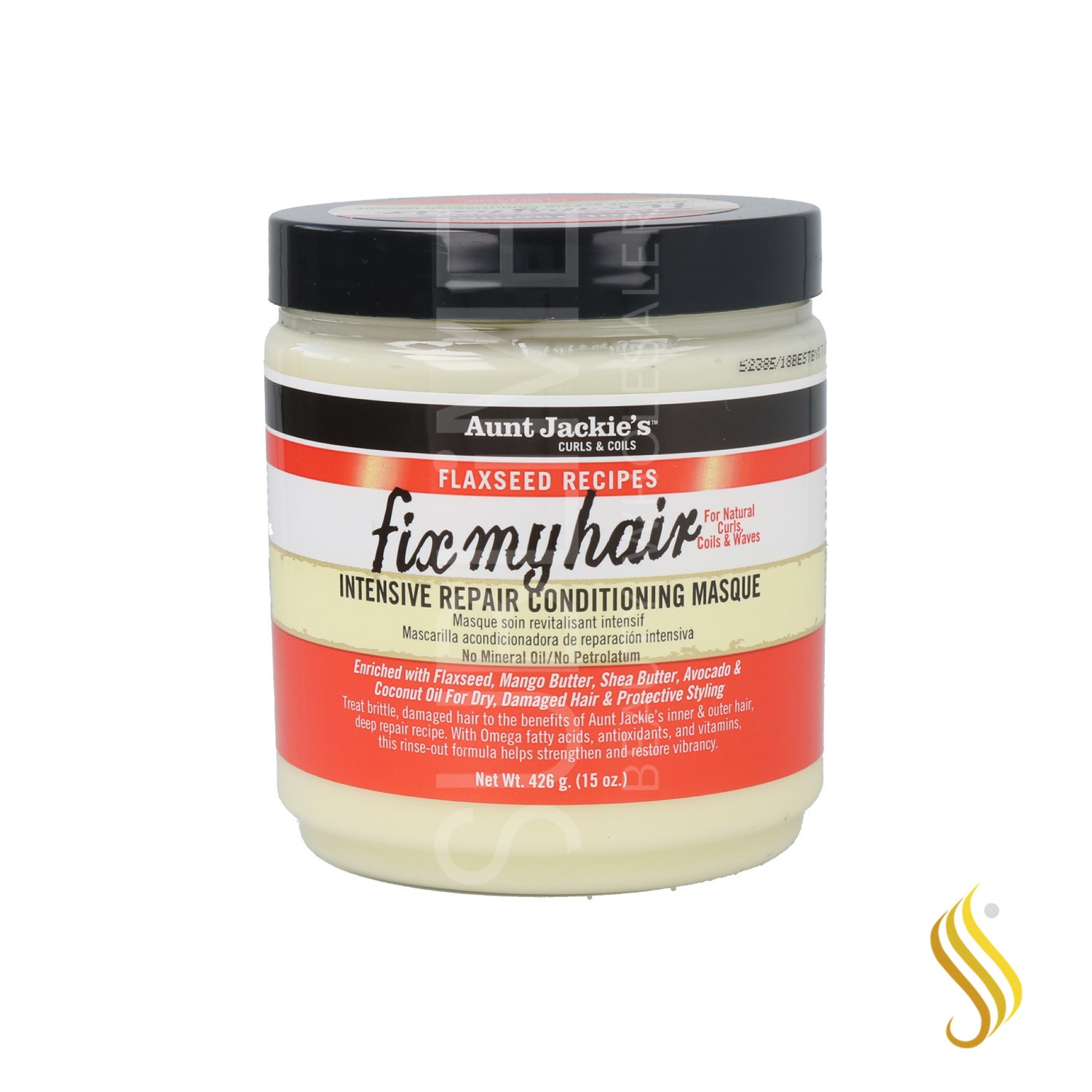 Aunt Jackie'S C&C Flaxseed Fix My Hair Conditioning Mask 426 ml