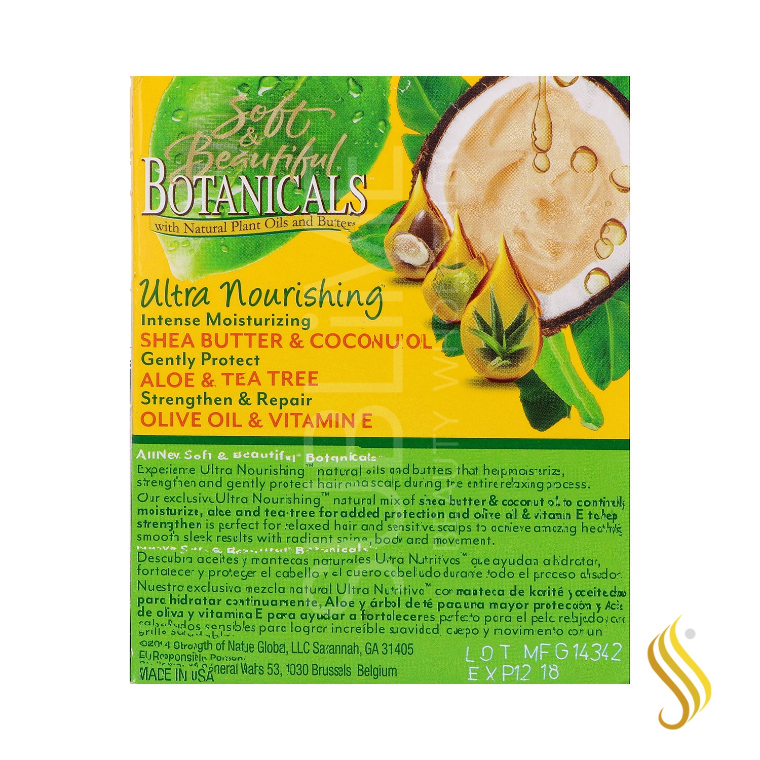 Soft & Beautiful Botanicals Sensitive Scalp Relaxer