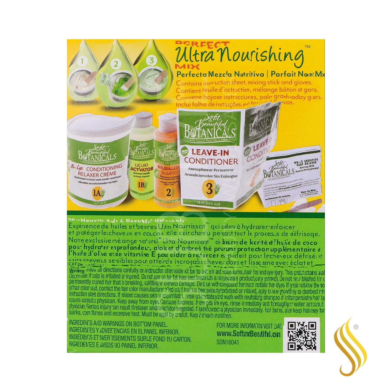 Soft & Beautiful Botanicals Sensitive Scalp Relaxer