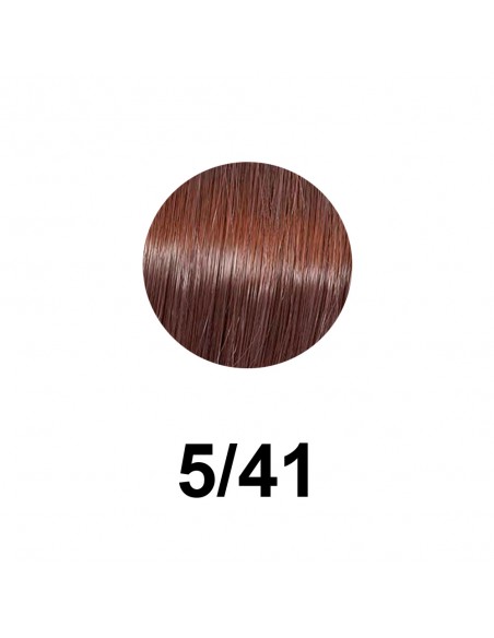 Wella Koleston Perfect Me+ Tinte 5/41 - Castaño Claro Cobrizo Ceniza 60 ml