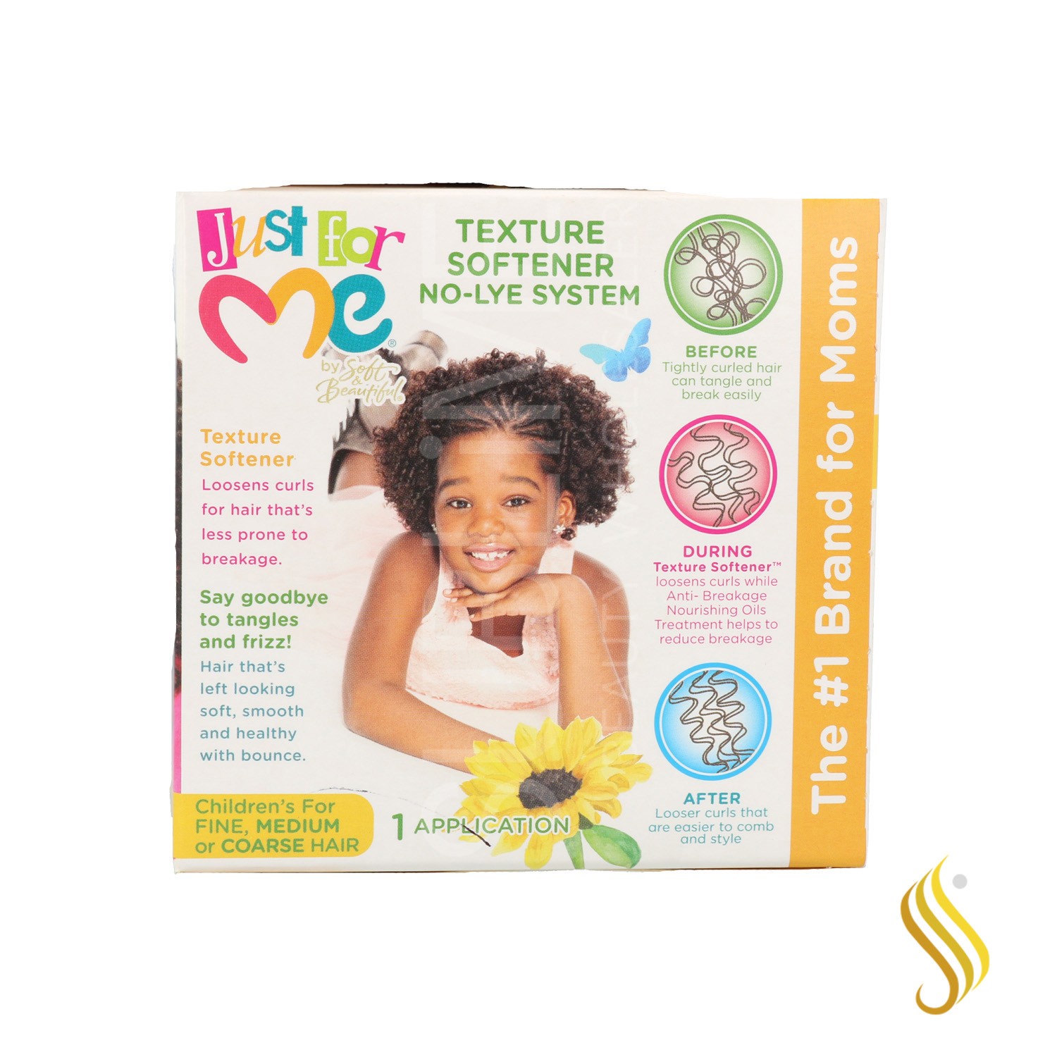 Just For Me Texturizer Kit 1 Aplication (fin+moitié+épais)