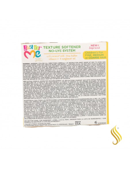 Just For Me Texturizer Kit 1 Aplication (fin+moitié+épais)