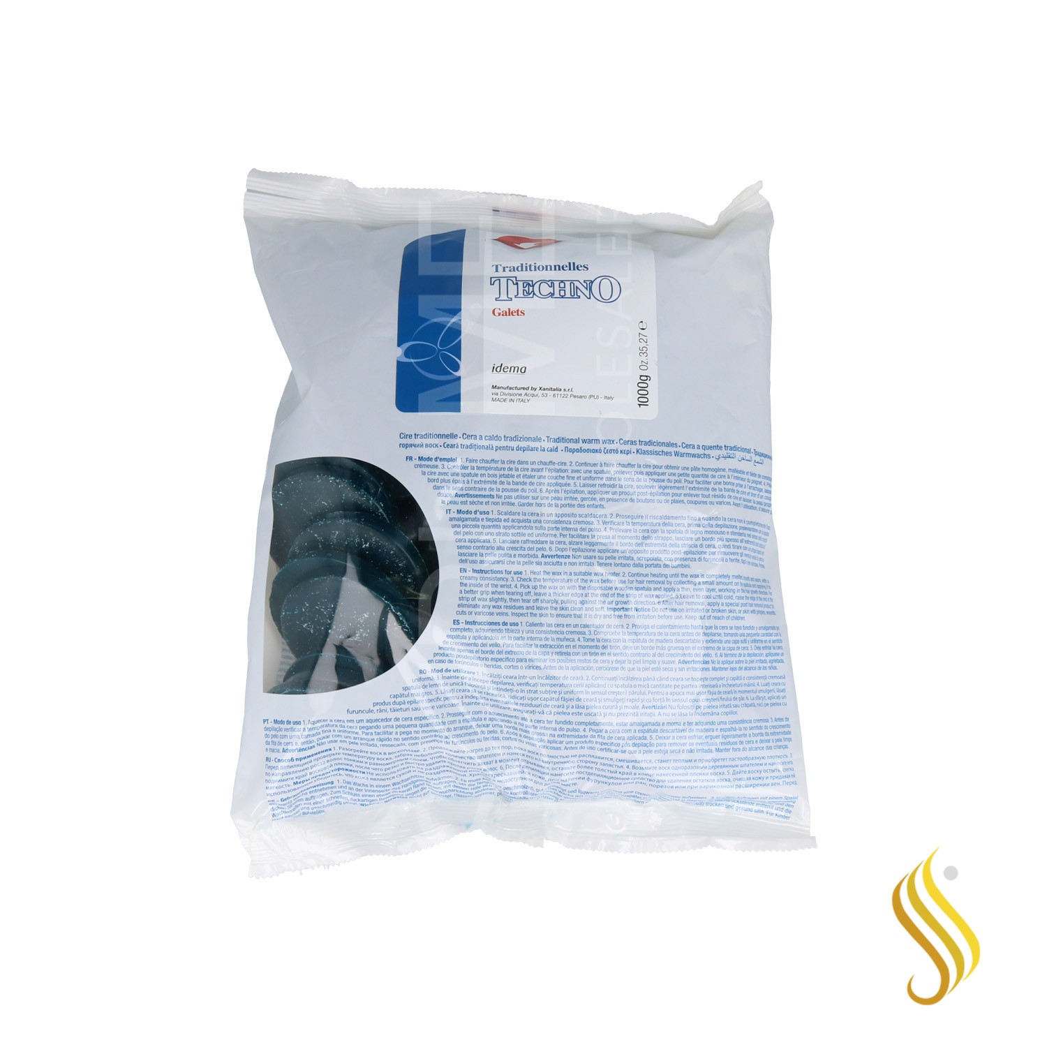 Idema Discos Hot Wax Azulene 1 kg.