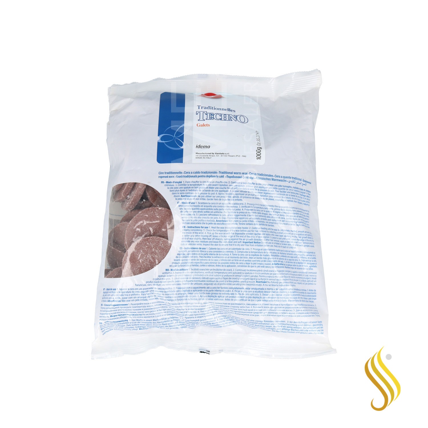 Idema Discos Wax Chocolat Chaud 1 kg.