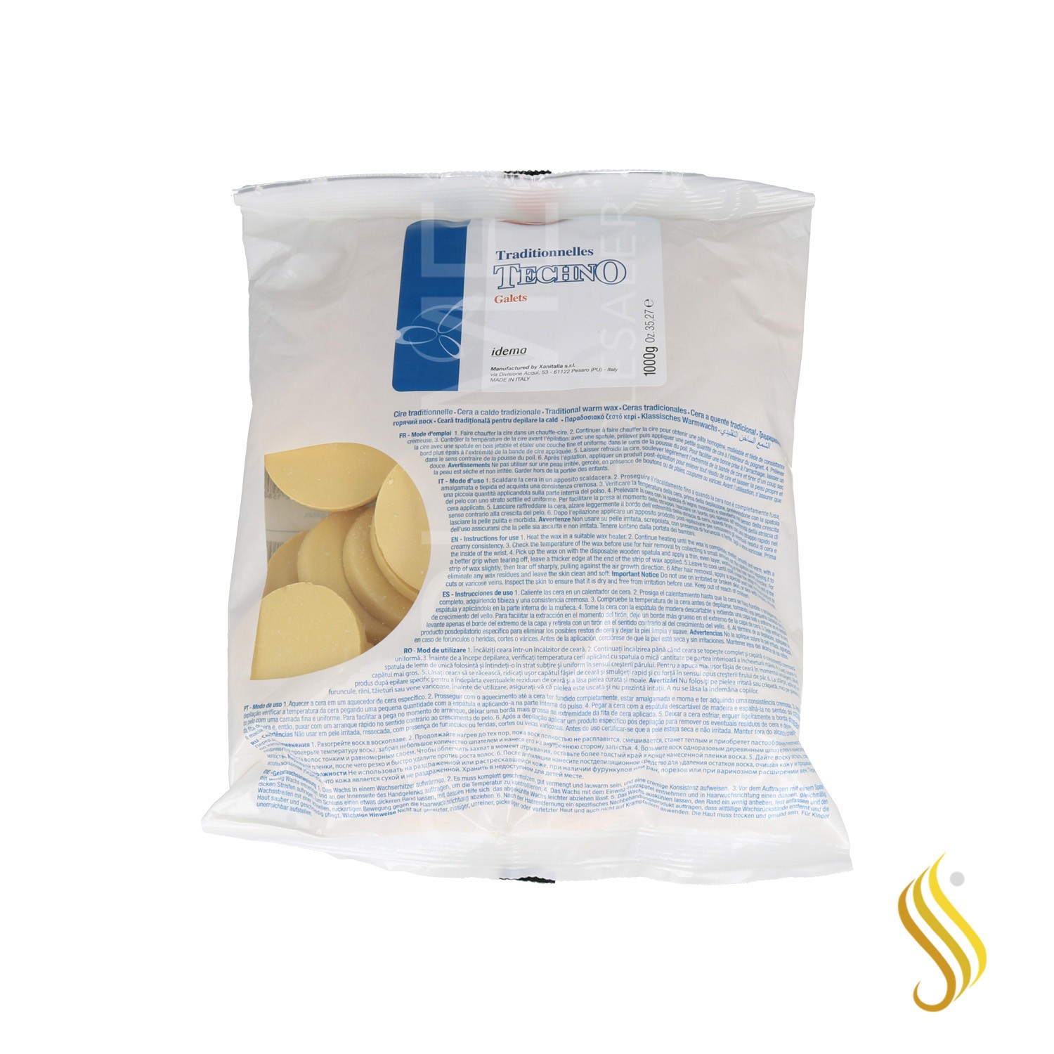 Idema Argan Hot Wax Discs 1 kg.