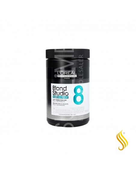 Loreal Blond Studio Multi-Techniques Bonder Poudre Décolorante Inside 8 Niveaux 500 g