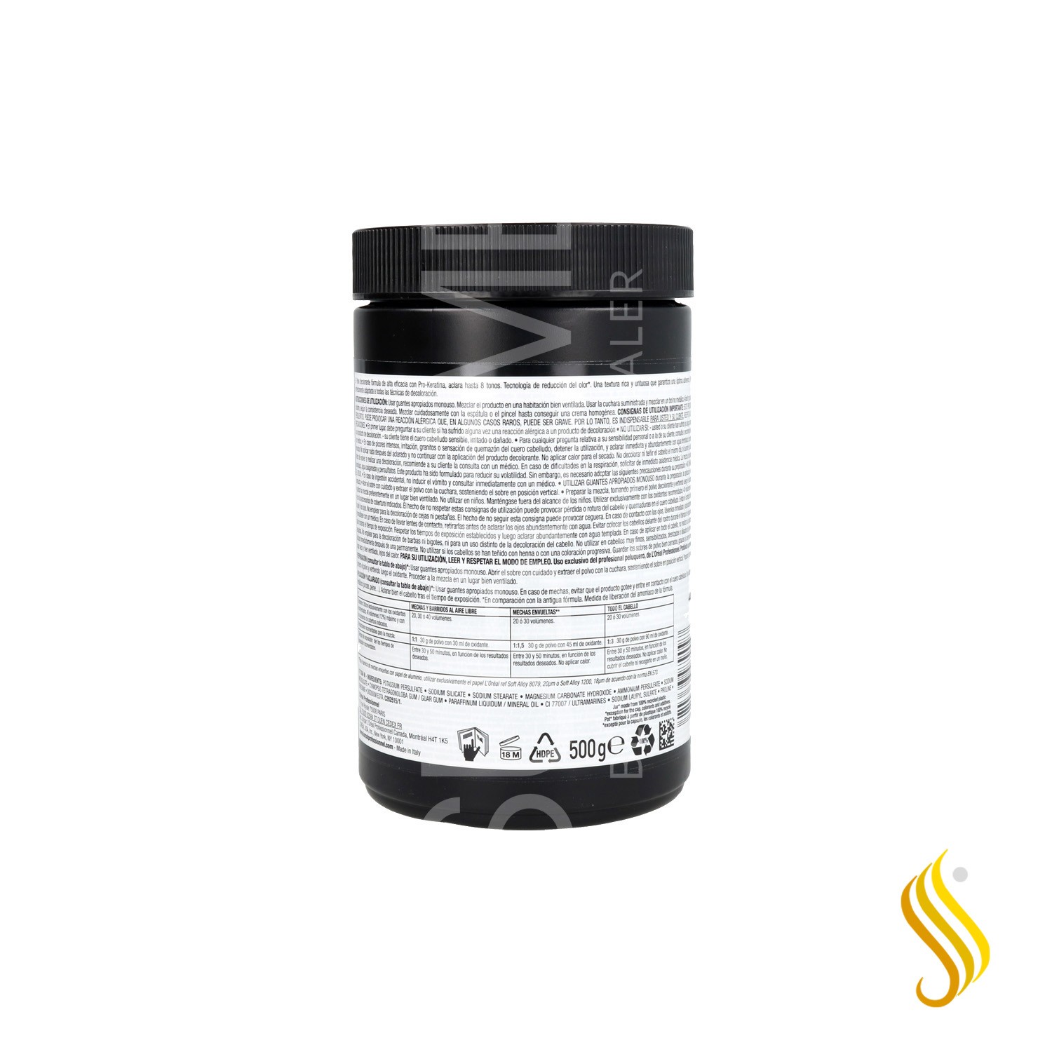 Loreal Blond Studio Multi-Techniques Bleaching Powder 8 Levels 500 g