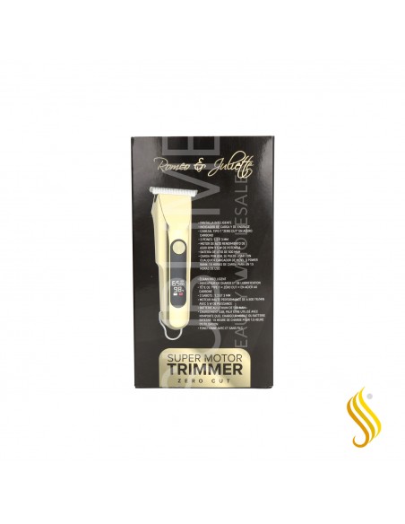 Albi R&J Super Motor Trimmer Zero Cut Hair Clipper Black
